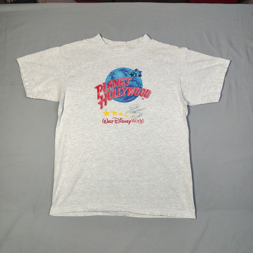 Vintage Planet Hollywood Walt Disney World 25th Anniversary Shirt Mens Medium - Picture 1 of 14